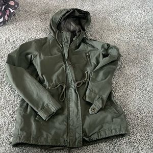 Olive casual jacket
